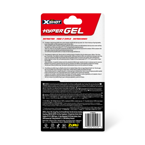 X-SHOT refill Hyper Gel, 20000 gellet, assort., 36625 - Image 6