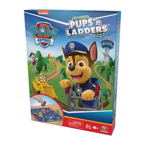 SPINMASTER GAMES game Pups N Ladders Paw Patrol, 6068131 - Image 3