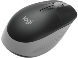 Logitech M190 - Mus - optisk - 3 knappar - tr�dl�s - tr�dl�s USB-mottagare - mellangr�