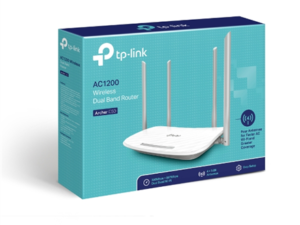 TP-Link Archer C50 AC1200 WiFi DualBand Router, 802.11ac/a/b/g/n, 4x100Mbit LAN