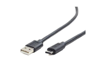 CABLU alimentare si date GEMBIRD, pt. smartphone, USB 2.0 (T) la USB 2.0 Type-C (T), 3m, negru, "CCP-USB2-AMCM-10" (timbru verde 0.08 lei)