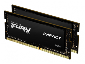 Kingston 16GB (2 x 8 GB) DDR4 3200MHz CL20 FURY Impact SODIMM