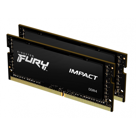 Kingston 16GB (2 x 8 GB) DDR4 3200MHz CL20 FURY Impact SODIMM