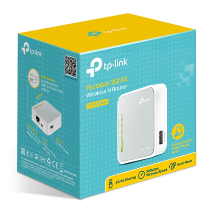 TL-MR3020 V3.0 150MBPS PORTABLE/3G/4G WIRELESS N ROUTER