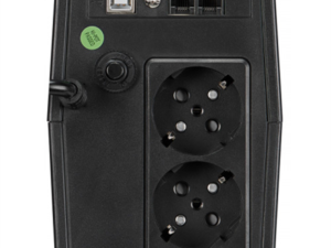 UPS FORTRON Line Int. cu management, LCD,   800VA/ 480W, AVR, 2 x socket Schuko, display LCD, 1 x baterie 12V/9Ah, conector USB, combo RJ11/RJ45, "iFP800" "PPF4802000"  (timbru verde 4 lei)