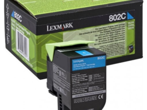 Lexmark 802C - Azurov� - origin�ln� - kazeta s barvivem LCCP, LRP - pro Lexmark CX310dn, CX310n, CX410de, CX410dte, CX410e, CX510de, CX510dhe, CX510dthe