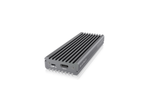 RACK extern Icy Box, pt. SSD, 1xM.2 SSD la USB 3.1 gen2-C,pana la 10Gbit/s, 22x30/ 42/ 60/ 80, aluminiu,radiator aluminiu+pad silicon,prot.scriere, negru, "IB-1817M-C31" (timbru verde 0.8 lei )