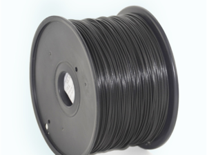 Tlačová struna (filament) GEMBIRD, ABS, 1,75mm, 1kg, čierna