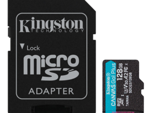Kingston | microSD | Canvas Go! Plus | 128 GB | MicroSD | Flash memory class 10 | SD Adapter