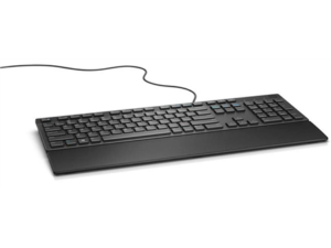 TASTATURI DELL, "580", cu fir, 105 taste format standard (104-108 taste), USB, negru, "580-ADHK" (timbru verde 0.8 lei)