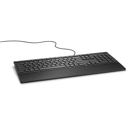 TASTATURI DELL, "580", cu fir, 105 taste format standard (104-108 taste), USB, negru, "580-ADHK" (timbru verde 0.8 lei)