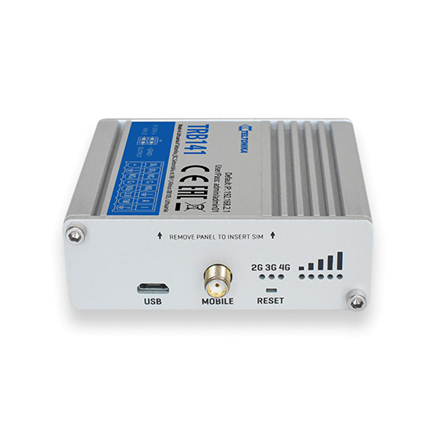 LTE Gateway: No WiFi, 4G, Input/Output, Micro USB | LTE Gateway | TRB141 | No Wi-Fi | Ethernet LAN (RJ-45) ports 0 | Mesh Support No | MU-MiMO No | 2G/3G/4G | Antenna type 1 x SMA for LTE | 1 x Virtual network interface via micro USB - Image 2