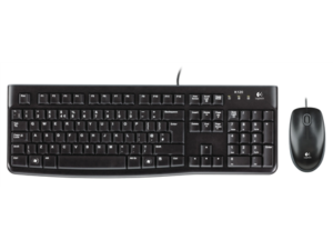 Logitech Desktop MK120 - Kl�vesnice a sada my�i - USB - US mezin�rodn�