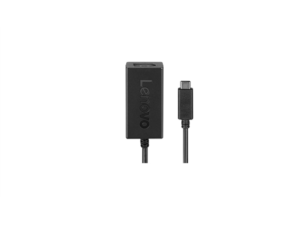 Lenovo - USB-/DisplayPort-adapter - 24 pin USB-C (hane) till DisplayPort (hona) - DisplayPort 1.2a - st�d f�r 4K - f�r ThinkBook 14s Yoga G2 IAP, ThinkCentre M75t Gen 2, ThinkPad T14s Gen 3, X1 Nano Gen 2