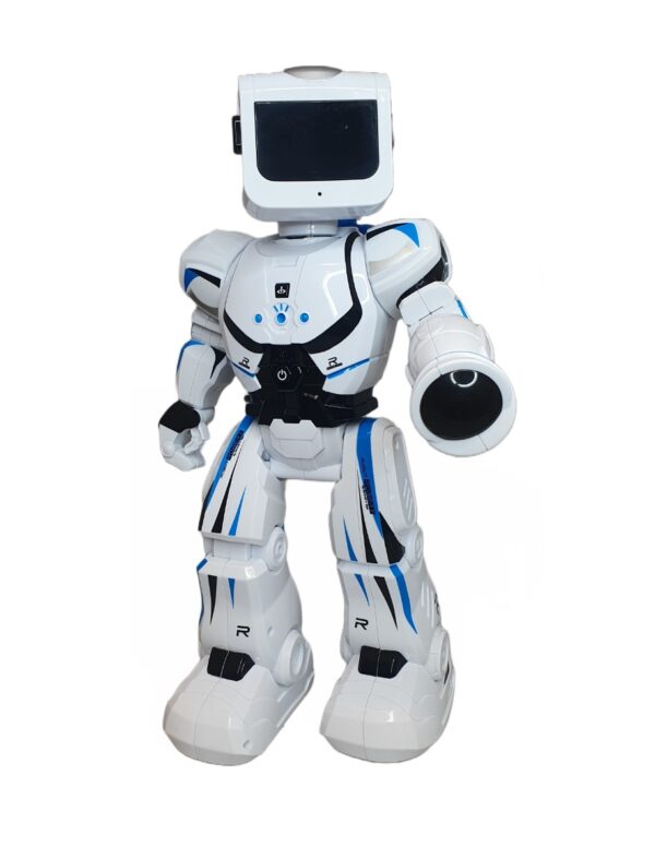 Gerardo's Toys ingliskeelne puldiga juhitav robot Robert