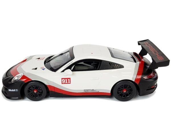 Car R/C Porsche 911 GT3 CUP Rastar 1:14 White - Image 4