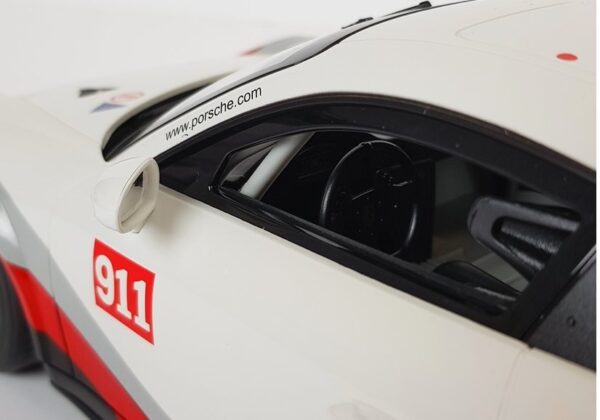 Car R/C Porsche 911 GT3 CUP Rastar 1:14 White - Image 7