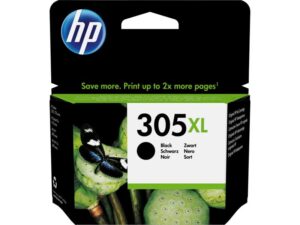 HP ink cartridge No. 305XL black, high capacity