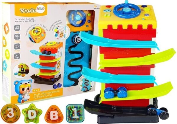 Educational Block slide with Cars Sorter