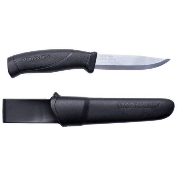 Morakniv® Companion (S), black, Stainless steel