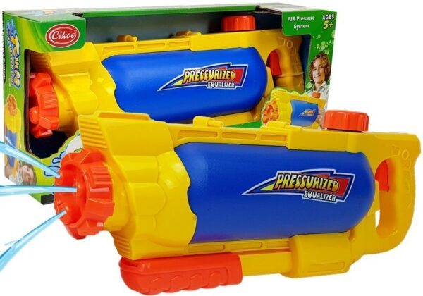 Water Gun  1450 ml Yellow- Blue - Image 2