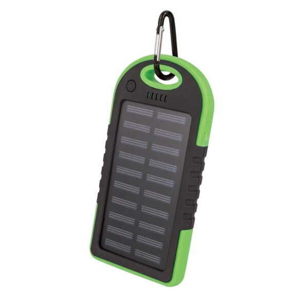 Setty Solar Power Bank 5000mAh Universal Charger for devices + Micro USB Cable - Image 2