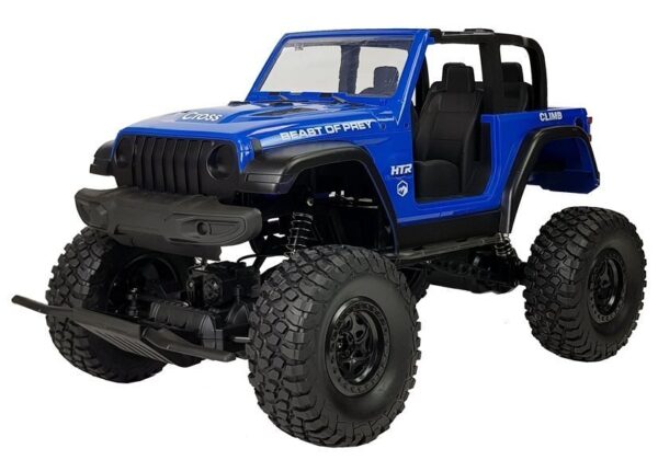 Red Remote Controlled Jeep Terrain Car 2.4G - Image 2