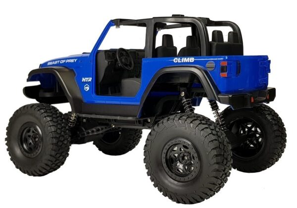 Red Remote Controlled Jeep Terrain Car 2.4G - Image 4