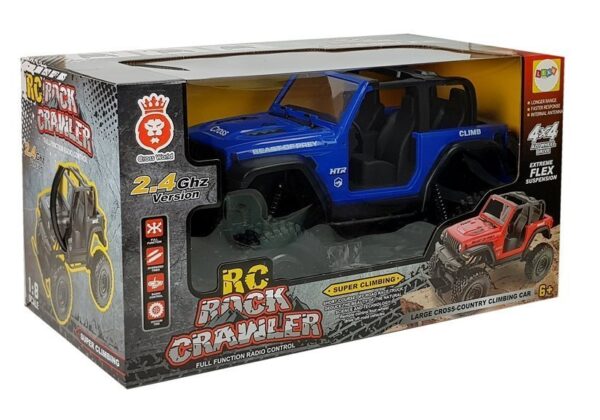 Red Remote Controlled Jeep Terrain Car 2.4G - Image 7