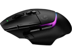 Logitech G G502 X PLUS - Mus - optisk - 11 knappar - tr�dl�s - 2.4 GHz - USB Logitech LIGHTSPEED-mottagare - svart