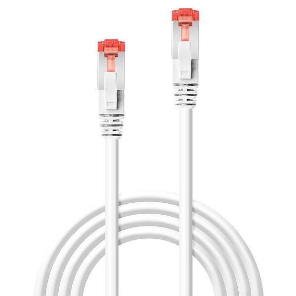 Lindy patch cable - 5 m - white