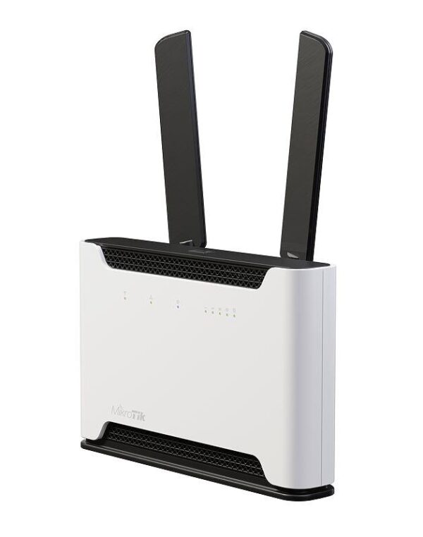 MIKROTIK RouterBOARD Chateau 5G + L4 (716MHz; 256MB RAM, 5xGLAN switch, 1x 2,4+5GHz 802.11ac,  5G plastic case, power supply)