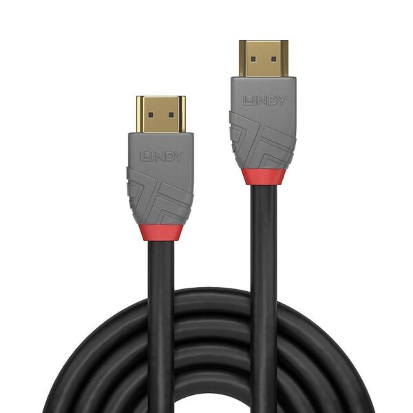 Lindy Anthra Line HDMI cable with Ethernet - 50 cm