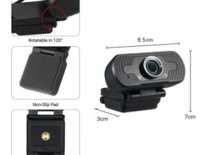 Tellur Full HD Webcam 2MP Autofocus Black