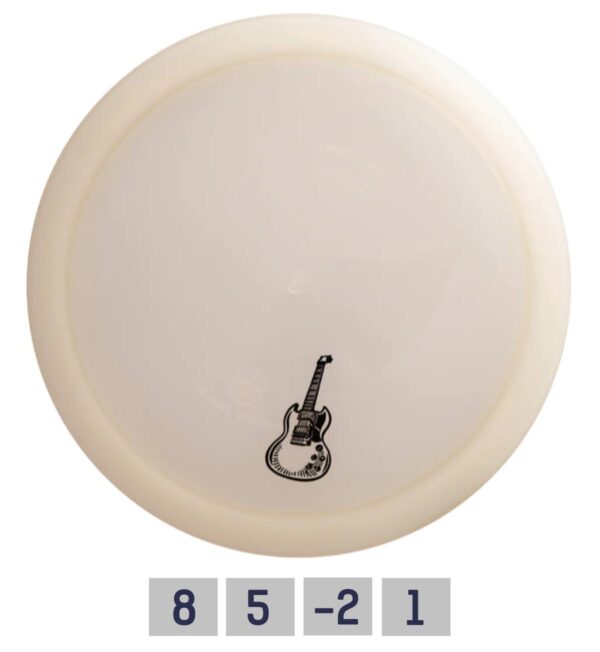 Discgolf DISCMANIA Fairway Driver GLOW ROCKSTAR Active Premium White 8/5/-2/1 - Image 3