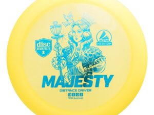 Discgolf DISCMANIA Distance driver MAJESTY Active premium Yellow 13/5/-2/2