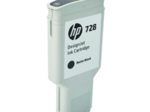 HP 728 300-ml Matte Black DesignJet Ink Cartridge