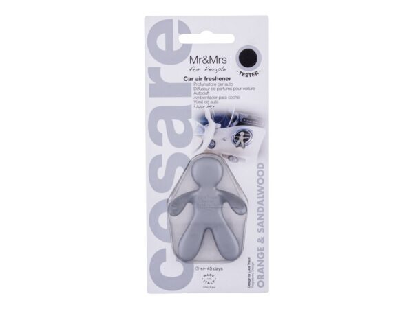 Mr & Mrs Fragrance Cesare Orange & Sandalwood Car Scent 1 pcs