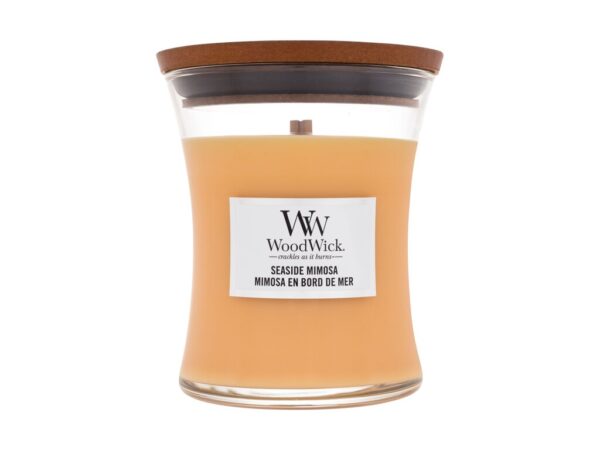 WoodWick Medium Hourglass Candles Scented Candle Seaside Mimosa 275 g