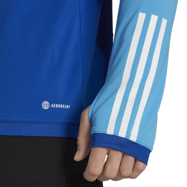 adidas Tiro 23 Competition Training Men's Sweatshirt Top blue HU1309 - Image 4