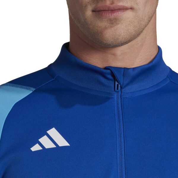 adidas Tiro 23 Competition Training Men's Sweatshirt Top blue HU1309 - Image 5