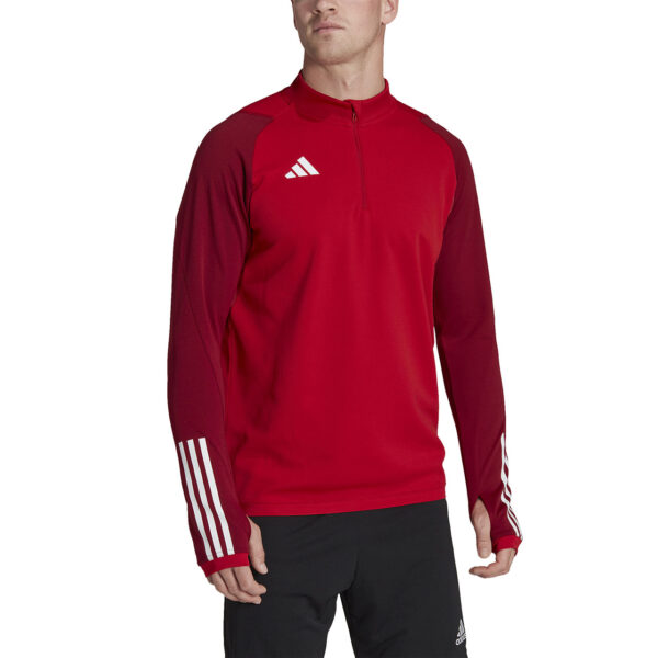 adidas Tiro 23 Competition Training Top Red HI3050 Men's Sweatshirt - Image 2