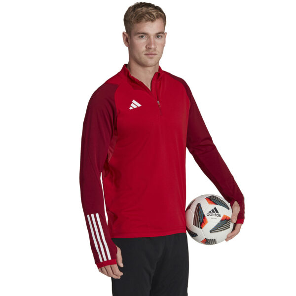 adidas Tiro 23 Competition Training Top Red HI3050 Men's Sweatshirt - Image 4