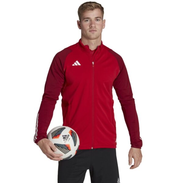 adidas Tiro 23 Competition Training Men's Sweatshirt Red HE5650 - Image 3