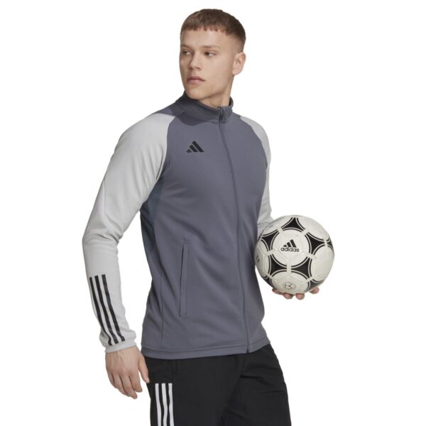 adidas Tiro 23 Competition Training Men's Sweatshirt grey HP1908 - Image 3