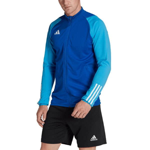 adidas Tiro 23 Competition Training Men's Sweatshirt Blue HU1305 - Image 3