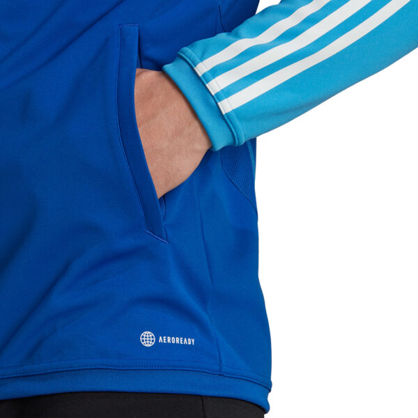 adidas Tiro 23 Competition Training Men's Sweatshirt Blue HU1305 - Image 6