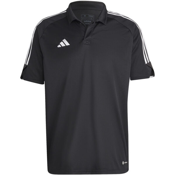 adidas Tiro 23 League Polo Men's T-Shirt Black HS3578 M - Image 5