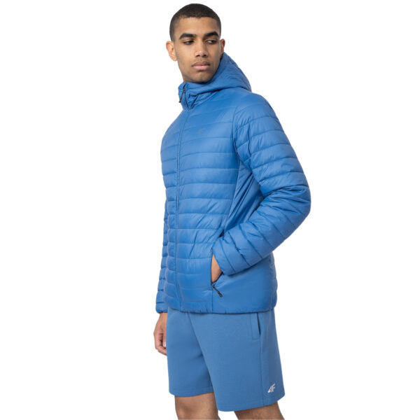 Men's down jacket 4F blue 4FSS23TDJAM085 33S - Image 2