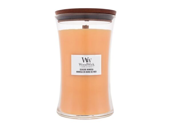 WoodWick Large Hourglass Candles Scented Candle Seaside Mimosa 609,5 g